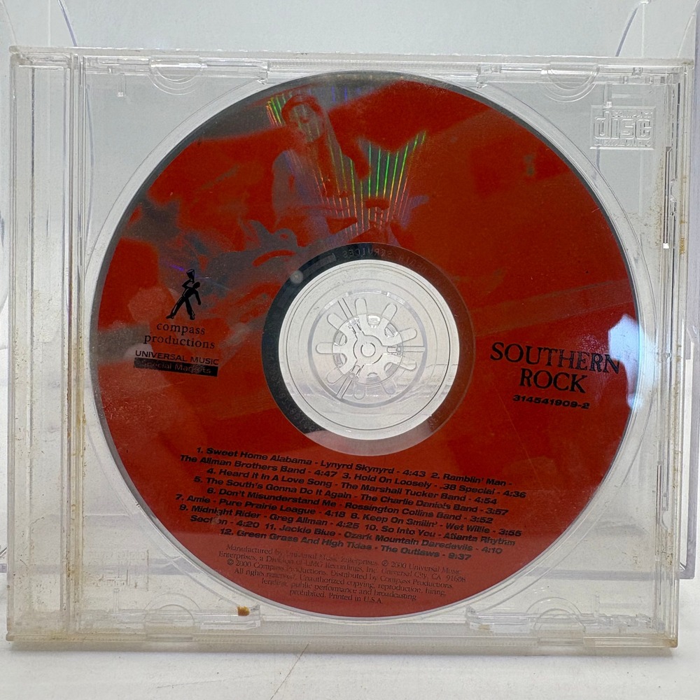 Southern Rock Compilation CD Lynyrd Skynyrd Allman Brothers 314541909-2 2000